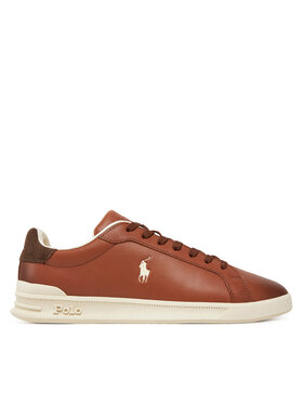 Polo Ralph Lauren Снікерcи Polo Ralph Lauren Heritage Court II 809965073001 Коричневий