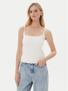 Guess Guess Топ V5GP22 J1314 Білий Slim Fit