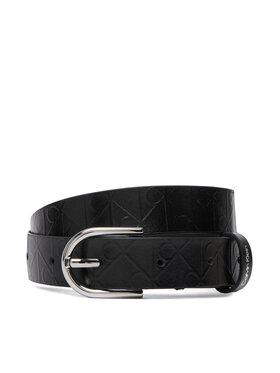 Calvin Klein Női öv Calvin Klein Round Buckle Debossed LV04F7143G Fekete