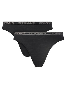 Emporio Armani Underwear Emporio Armani Underwear Комплект стрінгів EW000402 AF10889 MC005 Чорний