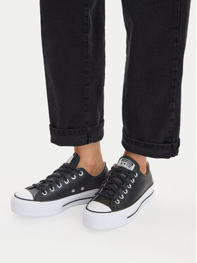 Converse Кеди Converse Ctas Lift Clean Ox 561681C Чорний
