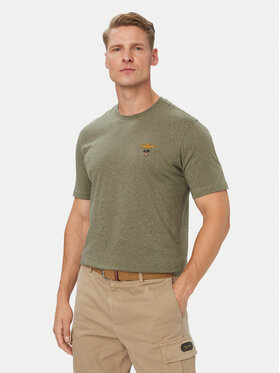Aeronautica Militare Aeronautica Militare Camiseta 262TS1580UJ00372 Caqui Regular Fit