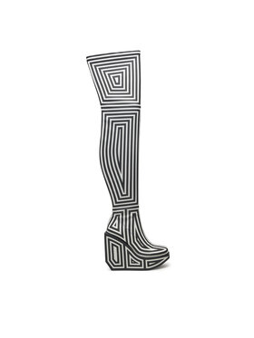 United Nude Kozačky United Nude Wa Long Boot Hi 1087851082 Šedá
