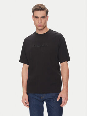 Calvin Klein Calvin Klein Majica LV04LC206G Črna Relaxed Fit