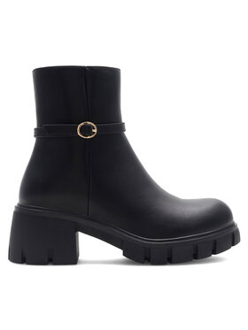 DeeZee Členková obuv DeeZee REGINA H17193-6 Čierna