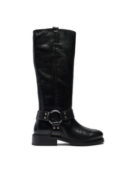 Bronx Kozačky Bronx New-Tough 14306-A Černá