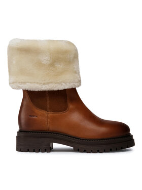 Geox Īsie zābaki Geox D Iridea M D04HRM 02246 C6001 Brūns