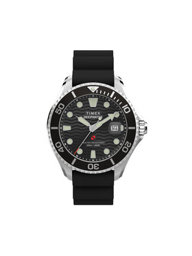 Timex Hodinky Timex Deepwater Meridian TW2W81600 Stříbrná