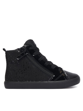 Geox Sneakers Geox J Gisli Girl J664ND 0AU02 C9999 S Schwarz
