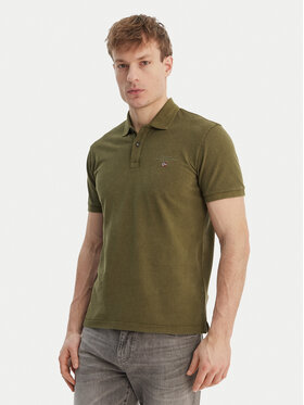 Napapijri Napapijri Polo Elbas NP0A4GDL Verde Regular Fit