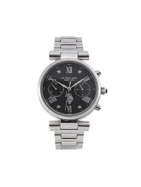 U.S. Polo Assn. Pulkstenis U.S. Polo Assn. Ines USP8311BK Sudraba