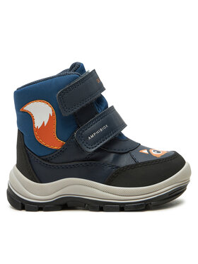 Geox Schneeschuhe Geox B Flanfil Boy B Abx B463VB 054FU CF44K M Dunkelblau