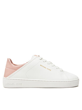 MICHAEL Michael Kors Sneakersy MICHAEL Michael Kors Jenny Lace Up 43T4JNFS1L Biela