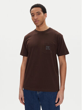 DC Shoes DC Shoes Футболка ADYZT05377 Коричневий Heritage Fit