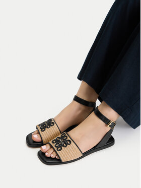 Nine West Sandały Nine West CEO-CWBFS181-03 Czarny