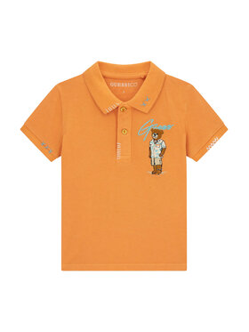 Guess Guess Polo N6GP01 K9WF4 Naranja Regular Fit