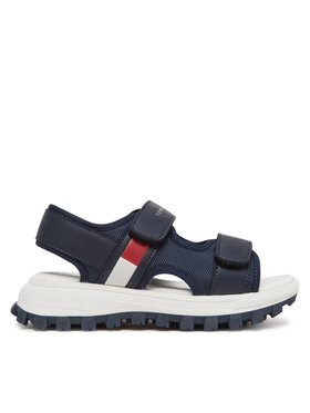 Tommy Hilfiger Sandály Tommy Hilfiger T3B2-33900-1591 M Tmavomodrá