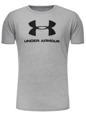 Under Armour Under Armour Póló Ua Sportstyle Logo 1329590 Szürke Regular Fit
