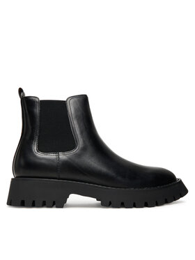 Guess Členková obuv s elastickým prvkom Guess FMTGOM LEA10 Čierna