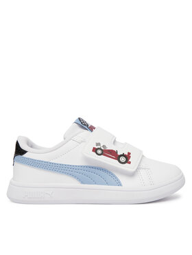 Puma Снікерcи Puma Puma Smash 3.0 Racing Crew V 408385 01 Білий