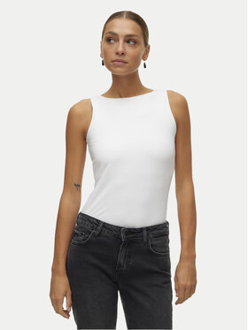 Vero Moda Vero Moda Топ Million 10305800 Білий Regular Fit
