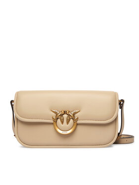 PINKO Kabelka PINKO Love Box Baguette Al 25-26 PLTT 105083 A26L Béžová