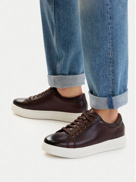Clarks Снікерcи Clarks Goswell Tie 26186560 Коричневий