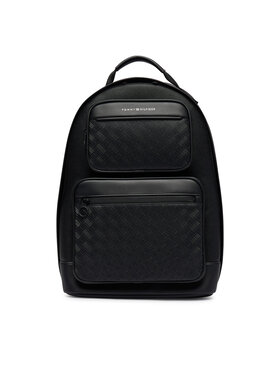 Tommy Hilfiger Rucsac Tommy Hilfiger Th Modern Monogram Backpack AM0AM14683 Negru