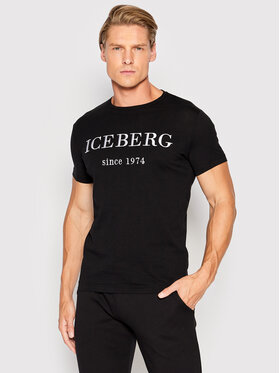 Iceberg Iceberg Camiseta 22II1P0F0146301 Negro Regular Fit
