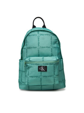 Calvin Klein Jeans Ruksak Calvin Klein Jeans City Grid Aop IU0IU00711 Zelená
