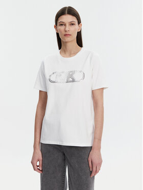 MICHAEL Michael Kors MICHAEL Michael Kors Футболка MS551SC2ZU Білий Regular Fit