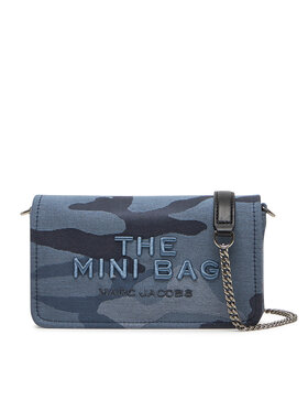 Marc Jacobs Kabelka Marc Jacobs The Camo Cacquard Chain Mini Bag 2R4SMN015S03 Modrá