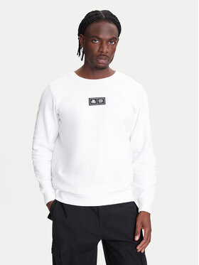 Kappa Kappa Sudadera Authentic Nymphe 321Y1MW Blanco Comfort Fit