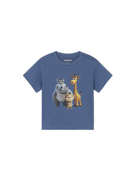 Mayoral Mayoral Camiseta 1008 Azul Regular Fit