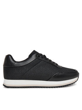 Calvin Klein Sneakers Calvin Klein Runner Lace Up - Jacq HW0HW02413 Schwarz