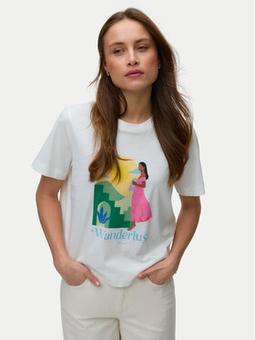 Vero Moda Vero Moda Camiseta Emily 10344804 Blanco Regular Fit
