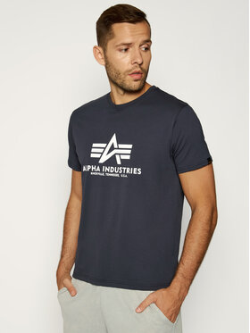 Alpha Industries Alpha Industries Футболка Basic 100501 синій Regular Fit