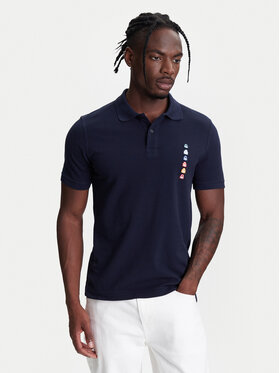 United Colors Of Benetton United Colors Of Benetton Поло 3089U302J Cиній Regular Fit
