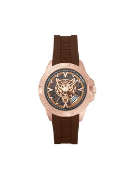 Plein Sport Годинник Plein Sport Touchdown Camo PSFBA0323 Коричневий