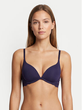 Tommy Hilfiger Tommy Hilfiger Sujetador push-up UW0UW06051 Azul marino