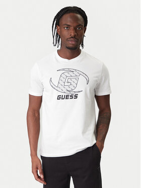 Guess Guess Camiseta Z6RI06 I3Z14 Blanco Regular Fit