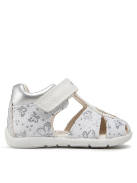 Geox Sandály Geox B Elthan G. C B251QC 0AW54 C0007 Bílá