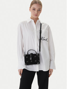 KARL LAGERFELD Handtasche KARL LAGERFELD B1W30103 Schwarz