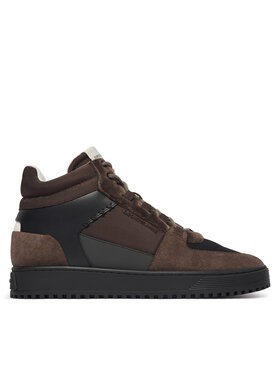 Emporio Armani Sneakersy Emporio Armani EM004840 AF23155 Brązowy