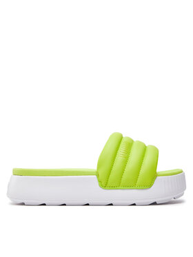 Puma Iešļūcenes Puma Karmen Slide Puffy Wns 395399-04 Zaļš