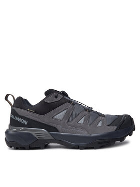 Salomon Trekkingschuhe Salomon X Ultra 360 Leather Gore-Tex L47571400 Grau