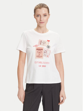 Weekend Max Mara Weekend Max Mara Футболка Ara 2525976041 Білий Regular Fit