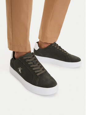 Calvin Klein Sneakersy Calvin Klein Classic Cupsole Laceup Su YM0YM01434 Beżowy