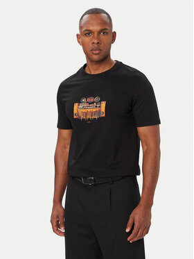 HUGO HUGO Camiseta Durectee 50566046 Negro Regular Fit