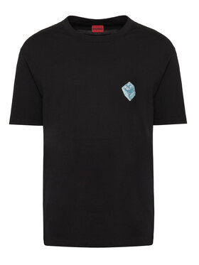 HUGO HUGO Camiseta Doudi 50568720 Negro Relaxed Fit